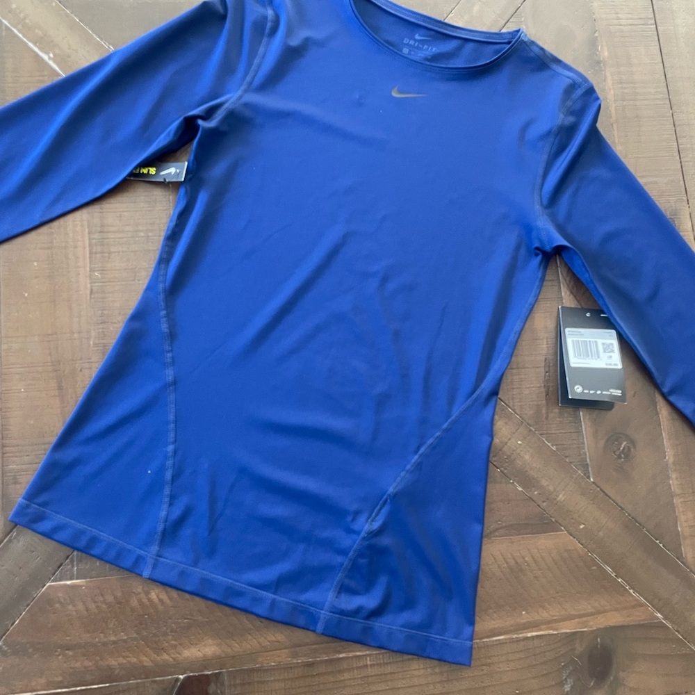 Nike Blue Dri-FIT Active Top NWT